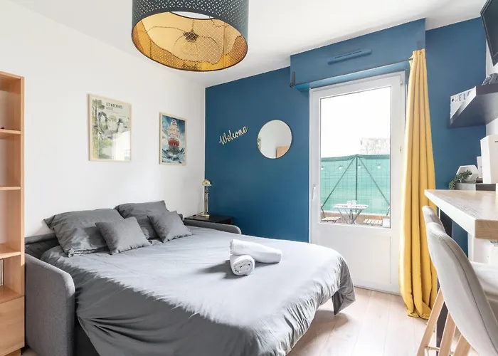 Centre-ville Avec Terrasse Et Parking Securise Gratuit * Nantes